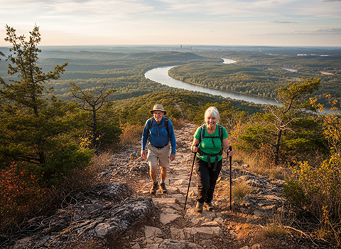 Pinnacle Mountain Summit Trail
